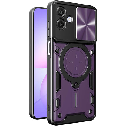 Case for Samsung Galaxy A07 4G A075, Techsuit, CamGuard Pro, Purple