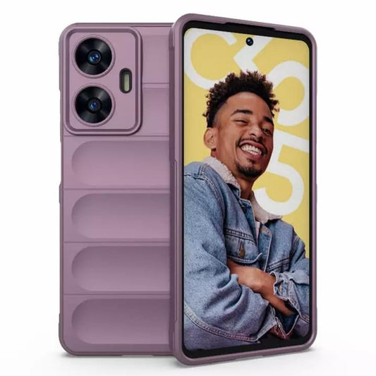 Etui na Samsung Galaxy A07 4G A075, Techsuit, Magic Shield, Fioletowy