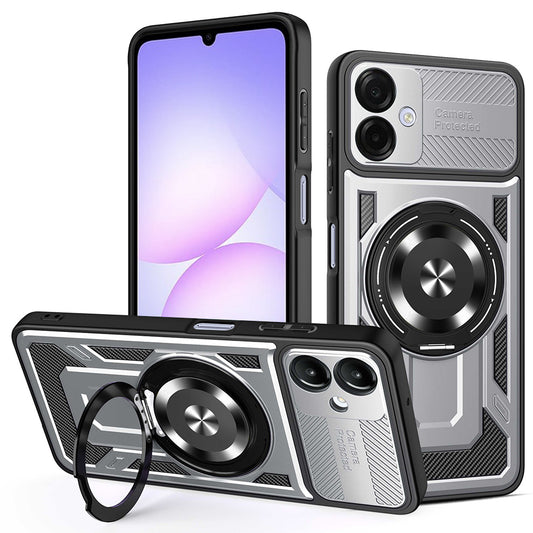 Etui na Samsung Galaxy A07 4G A075, Techsuit, RuggedCam, Szary