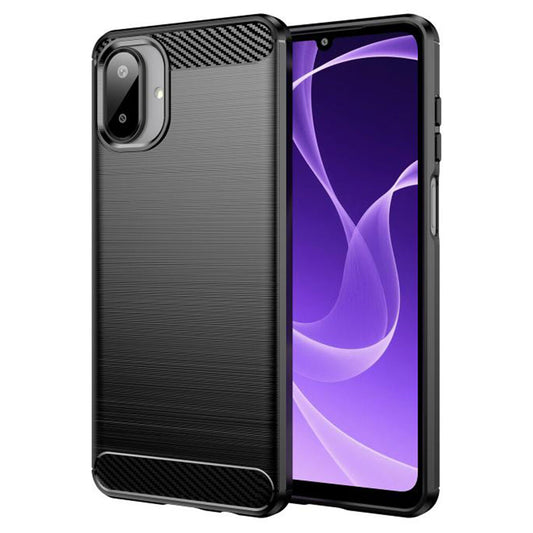 Etui do Samsung Galaxy A07 4G A075, Techsuit, Carbon, Czarny