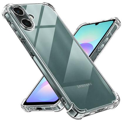 Etui na Samsung Galaxy A08 4G A085 / A07 5G A076, Techsuit, Shockproof Clear, Przezroczyste