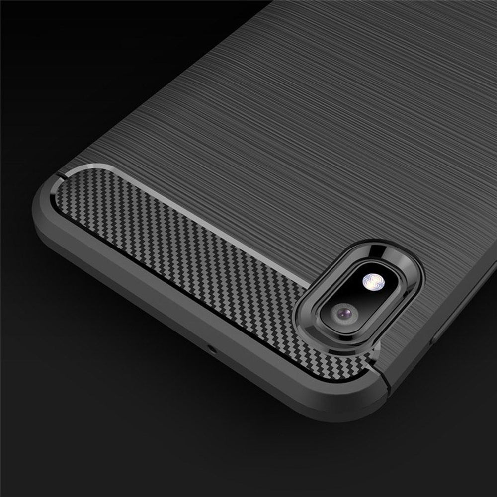 Etui na Samsung Galaxy A10 A105 / M10 M105, Techsuit, Carbon, Czarny