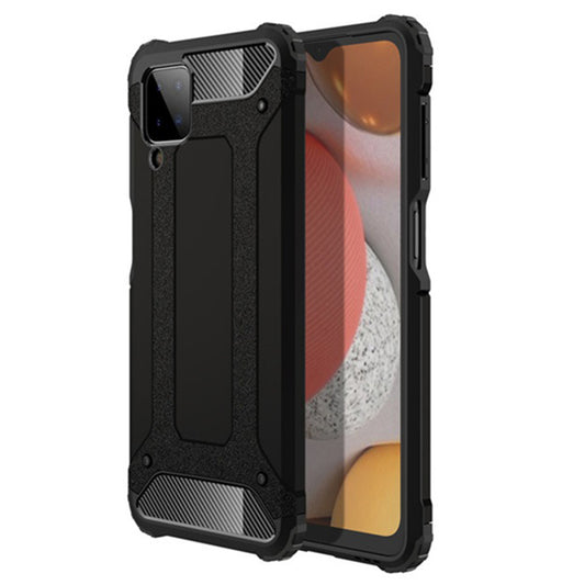 Etui na Samsung Galaxy A12 Nacho A127 / A12 A125, Techsuit, Hybrid Armor, czarne