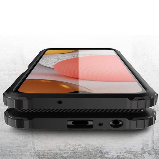 Etui na Samsung Galaxy A12 Nacho A127 / A12 A125, Techsuit, Hybrid Armor, czarne