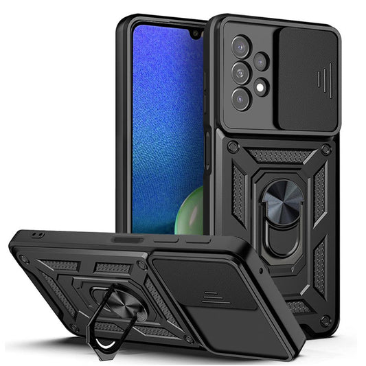 Etui na Samsung Galaxy A13 A135, Techsuit, CamShield, Czarny