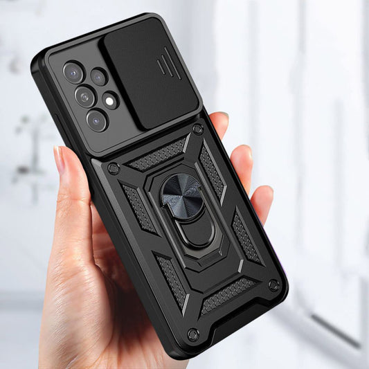 Etui na Samsung Galaxy A13 A135, Techsuit, CamShield, Czarny