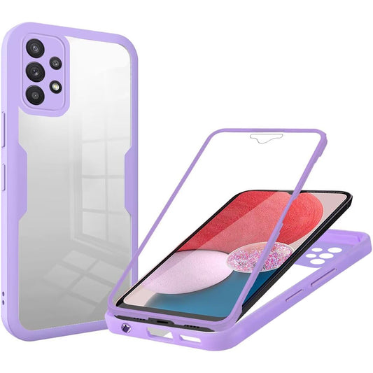 Etui na Samsung Galaxy A13 A135, Techsuit, ColorVerse 360, Fioletowy