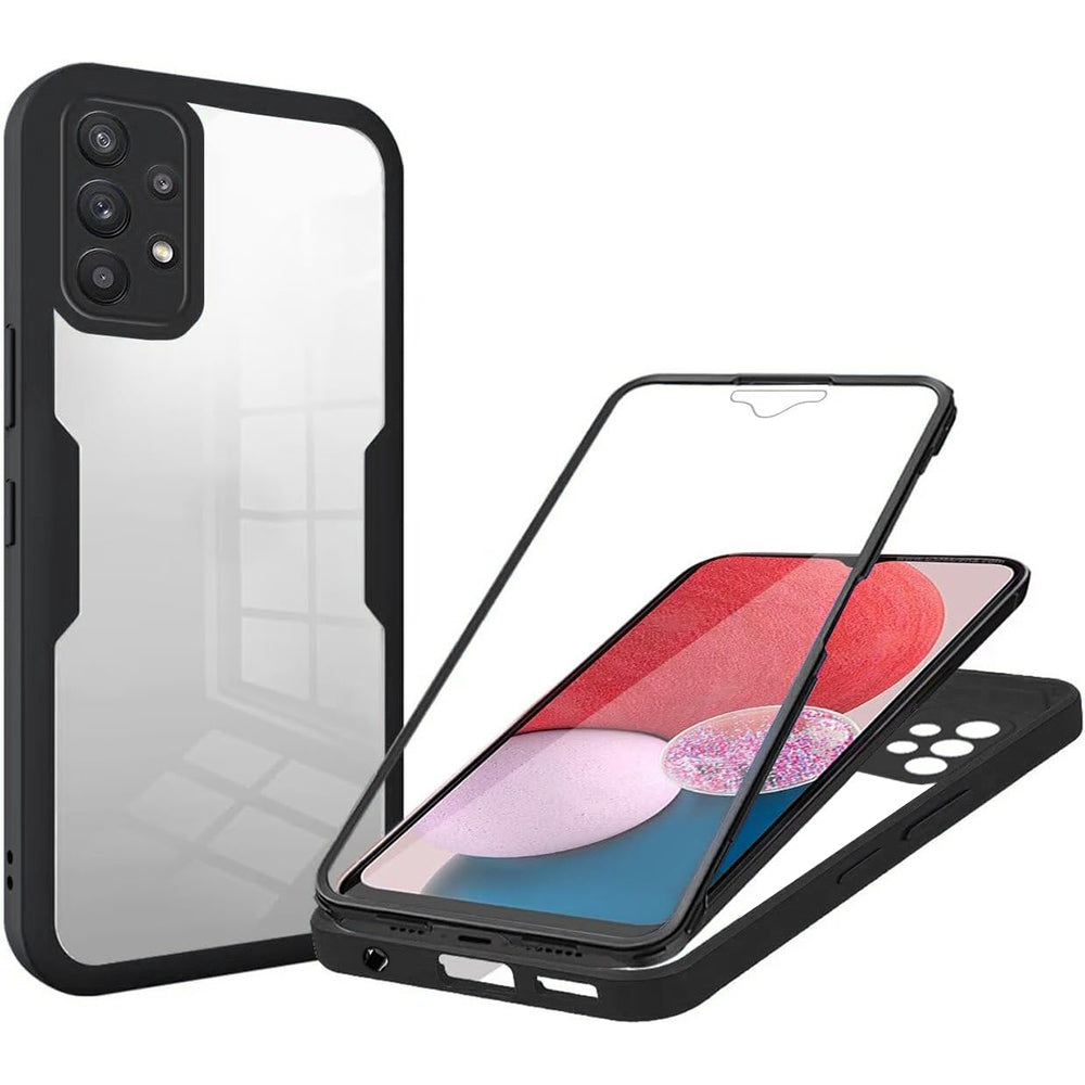 Etui na Samsung Galaxy A13 A135, Techsuit, ColorVerse 360, Czarny