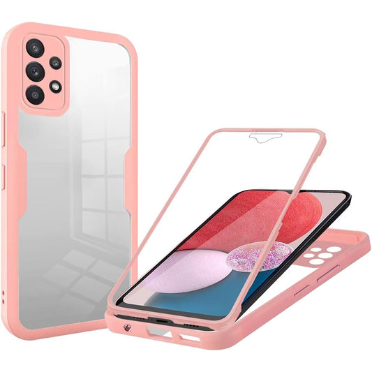 Etui na Samsung Galaxy A13 A135, Techsuit, ColorVerse 360, Różowe