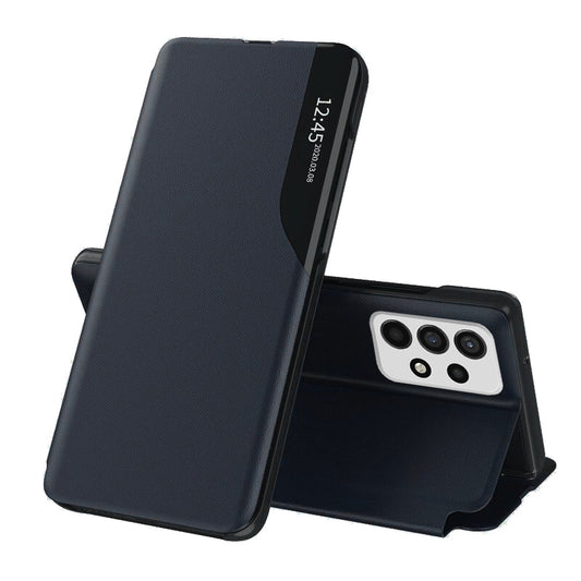 Etui na Samsung Galaxy A13 A135, Techsuit, eFold, Ciemnoniebieskie