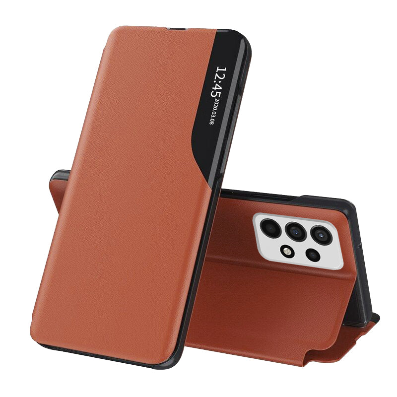Etui na Samsung Galaxy A13 A135, Techsuit, eFold, Pomarańczowe