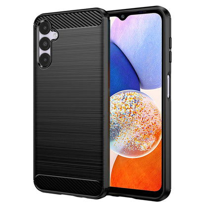 Etui na Samsung Galaxy A14 A145 / A14 5G A146, Techsuit, Carbon, Czarny