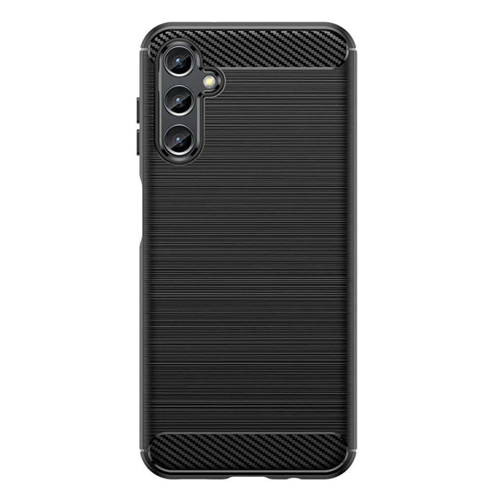 Etui na Samsung Galaxy A14 A145 / A14 5G A146, Techsuit, Carbon, Czarny