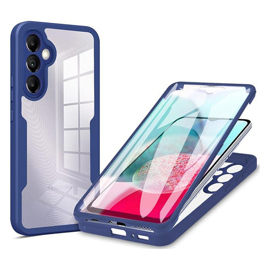 Etui na Samsung Galaxy A14 A145 / A14 5G A146, Techsuit, ColorVerse 360, Niebieskie