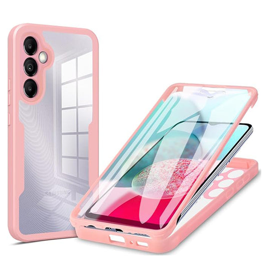 Etui na Samsung Galaxy A14 A145 / A14 5G A146, Techsuit, ColorVerse 360, Różowe