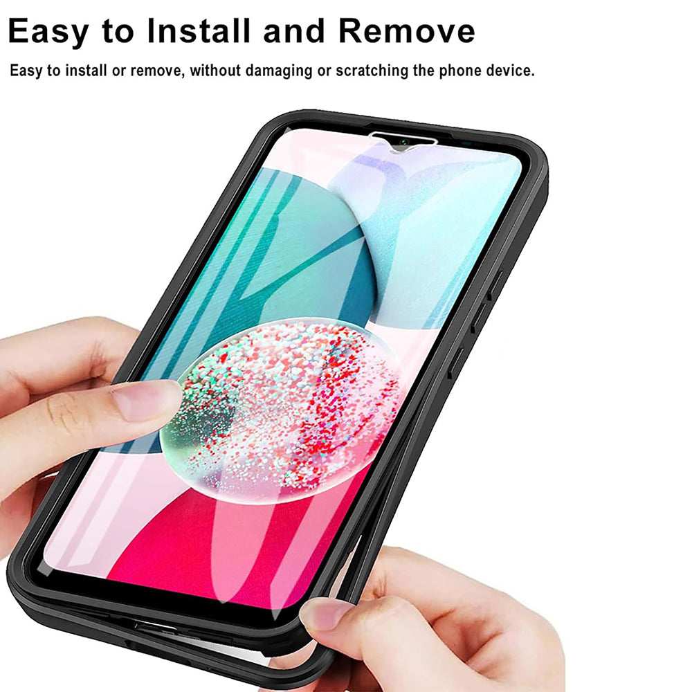 Etui na Samsung Galaxy A14 A145 / A14 5G A146, Techsuit, ColorVerse 360, Różowe
