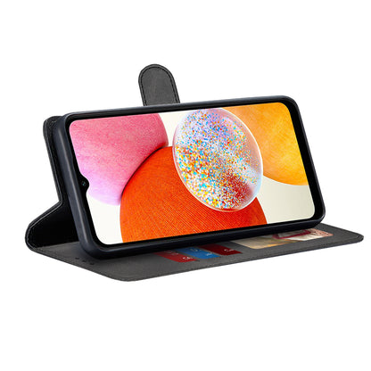 Etui na Samsung Galaxy A14 A145 / A14 5G A146, Techsuit, Diary Book, czarne
