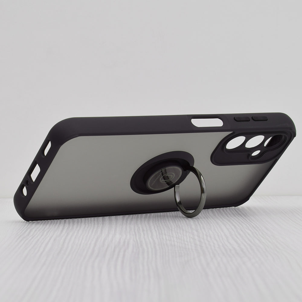Etui na Samsung Galaxy A14 A145 / A14 5G A146, Techsuit, Glinth, czarne