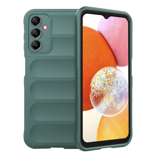 Etui na Samsung Galaxy A14 A145 / A14 5G A146, Techsuit, Magic Shield, Zielony