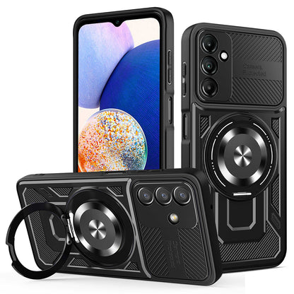 Etui na Samsung Galaxy A14 A145 / A14 5G A146, Techsuit, RuggedCam, czarne