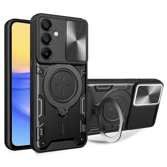 Etui na Samsung Galaxy A15 5G A156 / A15 A155, Techsuit, CamGuard Pro, czarne