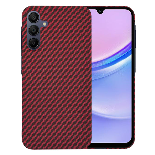 Etui na Samsung Galaxy A15 5G A156 / A15 A155, Techsuit, Carbonite FiberShell, Czerwony