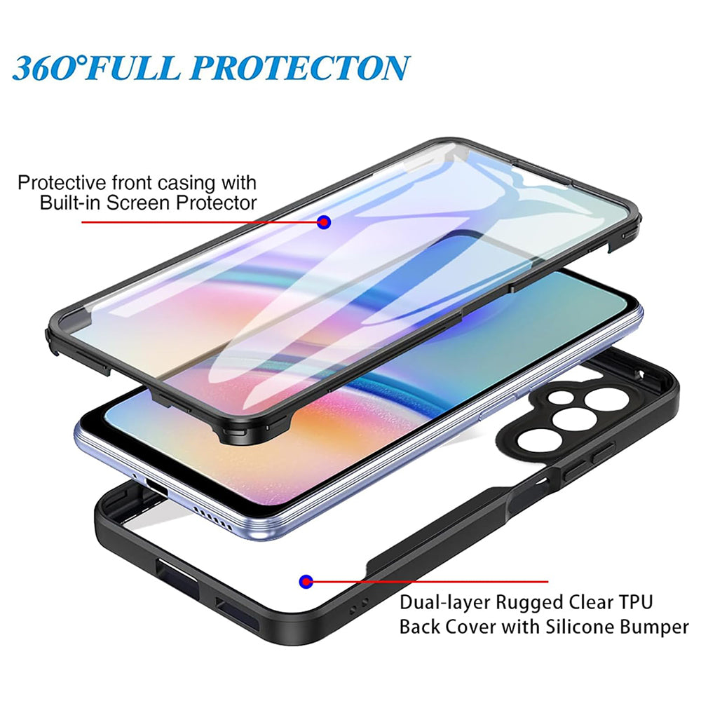 Etui do Samsung Galaxy A15 5G A156 / A15 A155, Techsuit, ColorVerse 360, Fioletowy