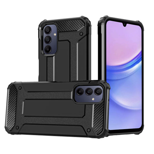 Etui na Samsung Galaxy A15 5G A156 / A15 A155, Techsuit, Hybrid Armor, czarne