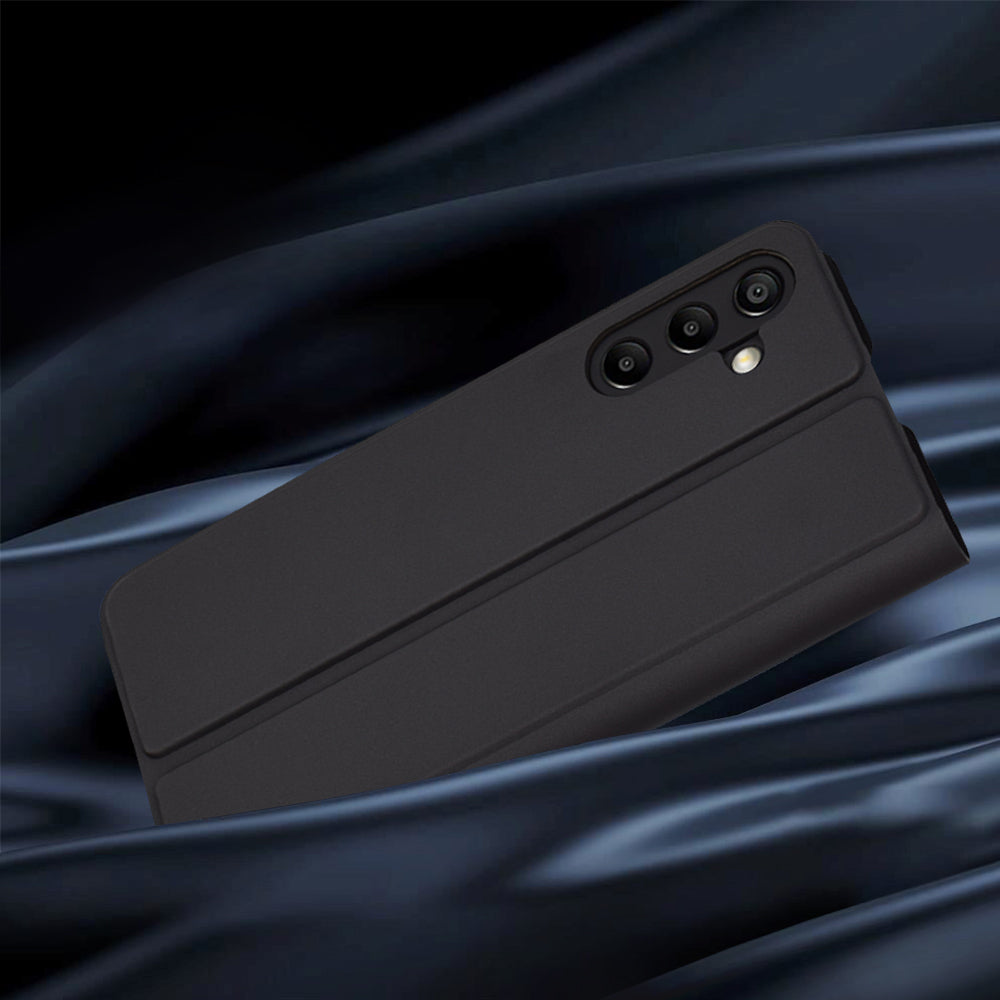 Case for Samsung Galaxy A15 5G A156 / A15 A155, Techsuit, Magskin Book, Black
