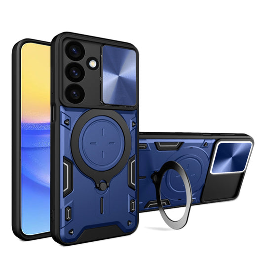 Etui do Samsung Galaxy A16 5G A166 / A16 4G A165, Techsuit, CamGuard Pro, Niebieskie