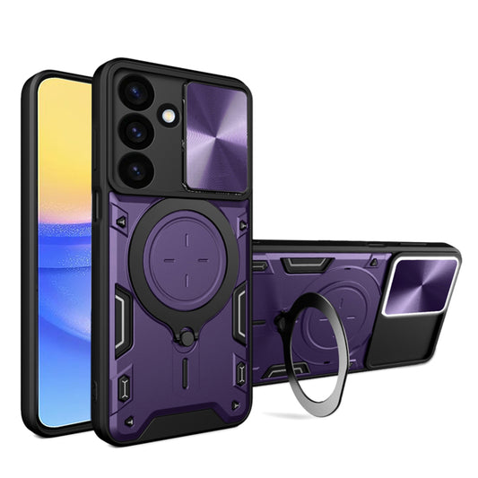 Etui na Samsung Galaxy A16 5G A166 / A16 4G A165, Techsuit, CamGuard Pro, Fioletowy