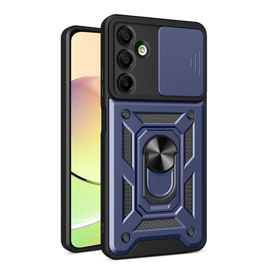 Etui na Samsung Galaxy A16 5G A166 / A16 4G A165, Techsuit, CamShield, Niebieskie