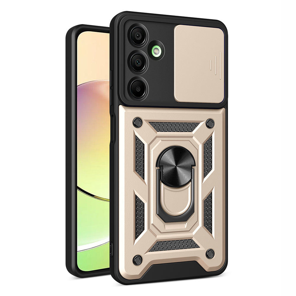 Case for Samsung Galaxy A16 5G A166 / A16 4G A165, Techsuit, CamShield, Gold