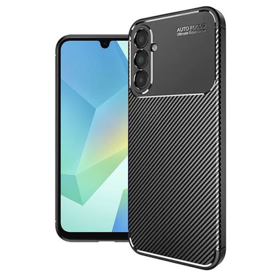 Etui do Samsung Galaxy A16 5G A166 / A16 4G A165, Techsuit, CarbonFiber, czarne