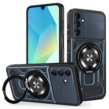 Case for Samsung Galaxy A16 5G A166 / A16 4G A165, Techsuit, RuggedCam, Blue