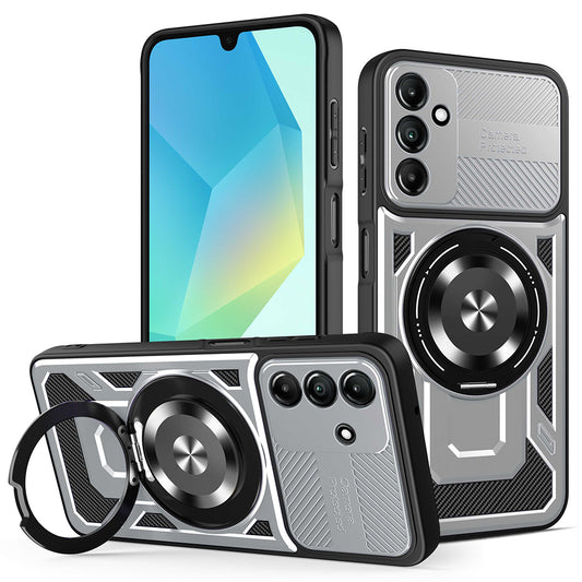 Etui na Samsung Galaxy A16 5G A166 / A16 4G A165, Techsuit, RuggedCam, Szary
