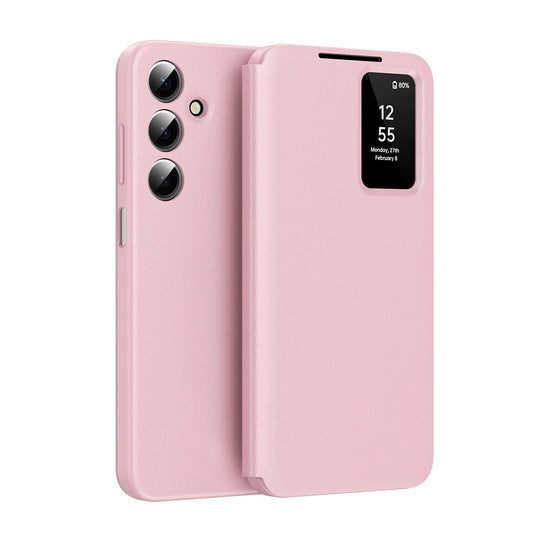 Etui na Samsung Galaxy A17 4G / A17 5G / A26 A266, Techsuit, SmartView, Różowe