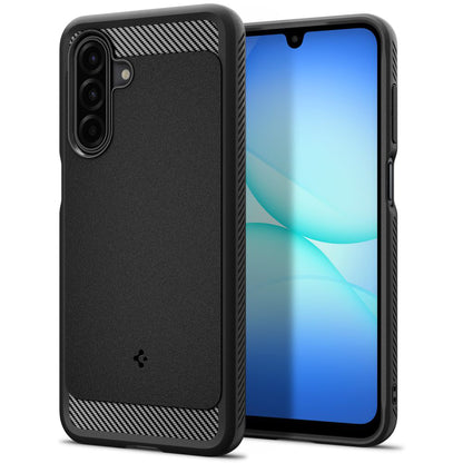 Etui na Samsung Galaxy A17 4G / A17 5G, Spigen, Rugged Armor, Czarne ACS09844