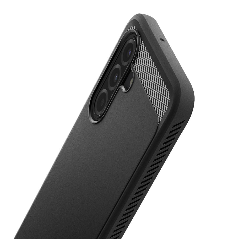 Etui na Samsung Galaxy A17 4G / A17 5G, Spigen, Rugged Armor, Czarne ACS09844
