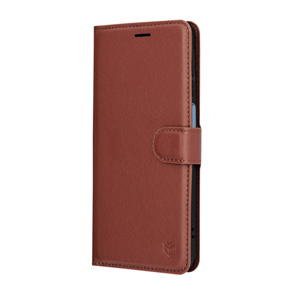 Etui na Samsung Galaxy A17 4G / A17 5G, Techsuit, Leather Folio, Brązowe