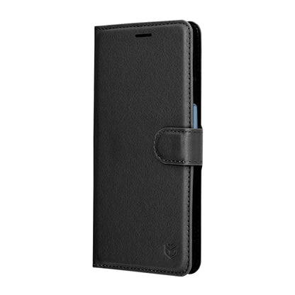 Etui na Samsung Galaxy A17 4G / A17 5G, Techsuit, Leather Folio, czarne