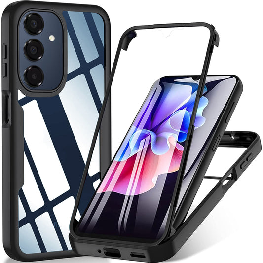 Etui do Samsung Galaxy A17 5G / A16 5G A166 / A16 4G A165, Techsuit, ColorVerse 360, czarne