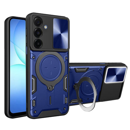 Etui na Samsung Galaxy A17 5G, Techsuit, CamGuard Pro, Niebieskie