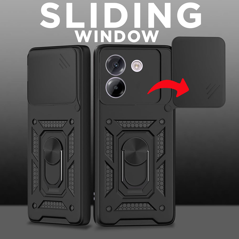 Case for Samsung Galaxy A17 5G, Techsuit, CamShield, Black