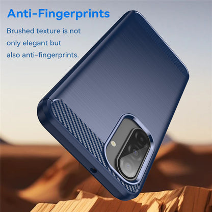 Etui na Samsung Galaxy A17 5G, Techsuit, Carbon, Niebieskie