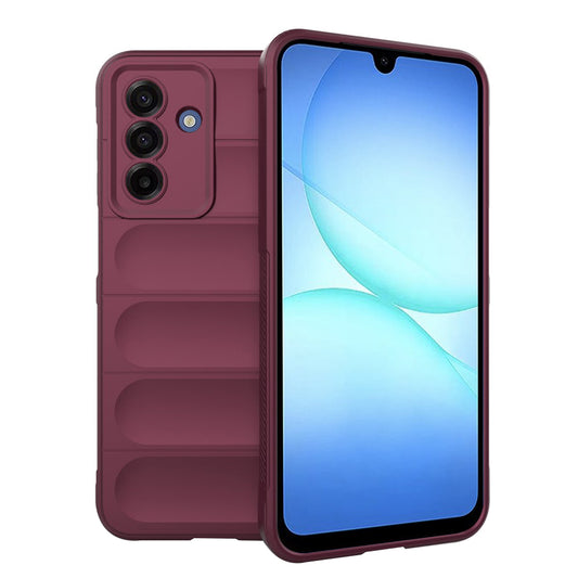 Etui na Samsung Galaxy A17 5G, Techsuit, Magic Shield, Wiśniowy