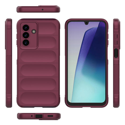 Etui na Samsung Galaxy A17 5G, Techsuit, Magic Shield, Wiśniowy