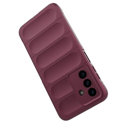 Case for Samsung Galaxy A17 5G, Techsuit, Magic Shield, Burgundy