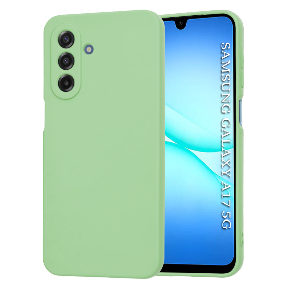 Etui na Samsung Galaxy A17 5G, Techsuit, SoftFlex, Jasnozielony