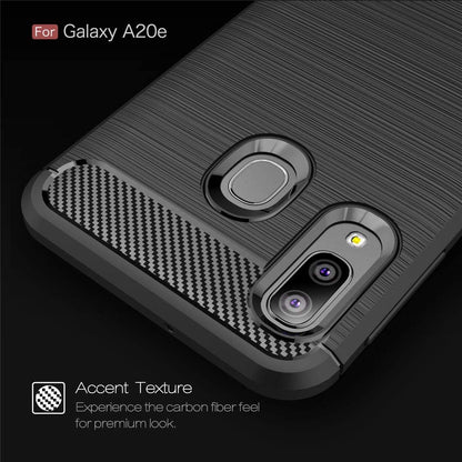Etui na Samsung Galaxy A20e A202, Techsuit, Carbon, Czarny